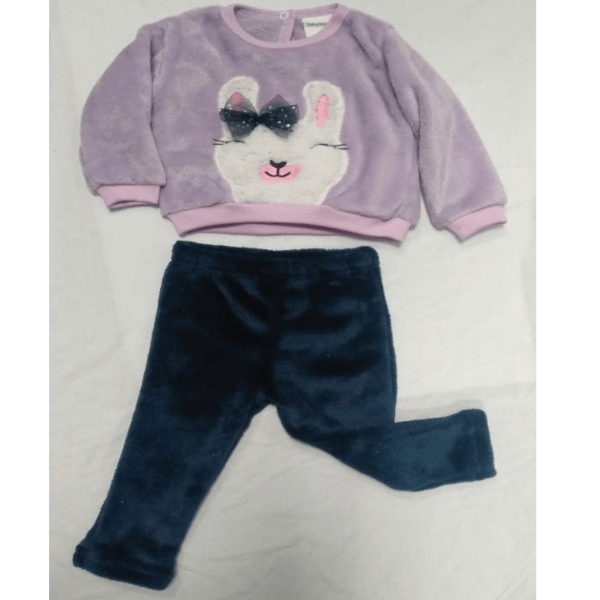 Llama Embroidered Set For Toddlers